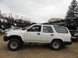 1995 TOYOTA 4RUNNER SR5 WHITE 2.4L MT 4WD Z18133